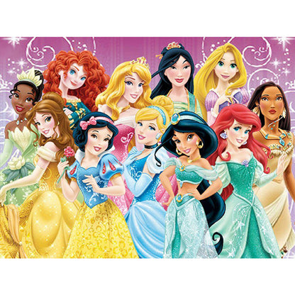 Princess Collection - Full Round Drill Diamond Painting 40*30CM