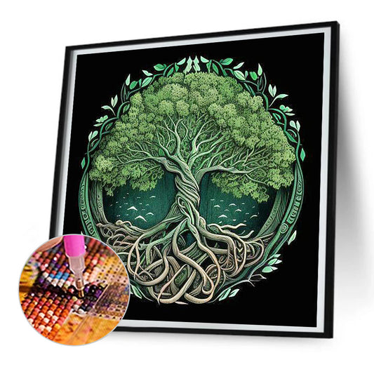 Life Tree - Full Round Drill Diamond Painting 30*30CM