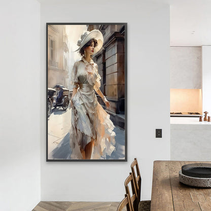 Lady - Full Square Drill Diamond Painting 40*70CM