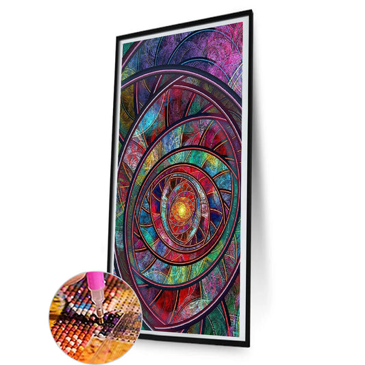 Mandala - Full Round Drill Diamond Painting 40*80CM