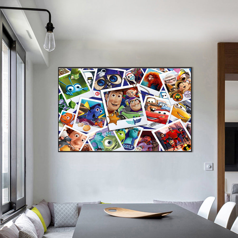 Disney Cartoon - Full Round Drill Diamond Painting 80*50CM