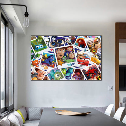 Disney Cartoon - Full Round Drill Diamond Painting 80*50CM