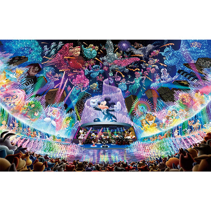 Disney Cartoon - Full Round Drill Diamond Painting 80*50CM