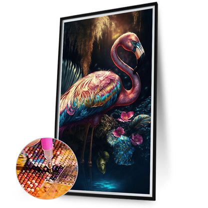 Flamingo - Full Round Drill Diamond Painting 40*70CM