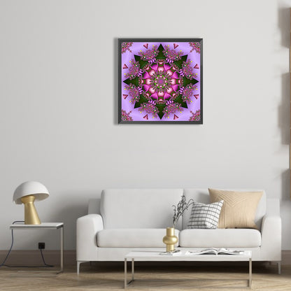 Mandala - Full Round Drill Diamond Painting 30*30CM