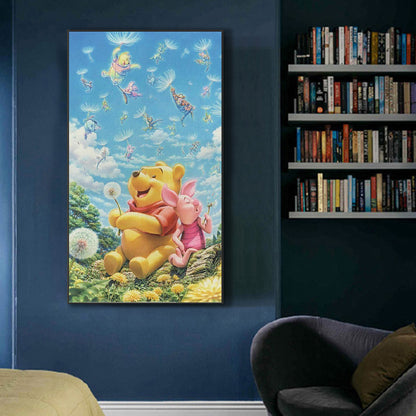 Winnie The Pooh - Full Round Drill Diamond Painting 45*80CM