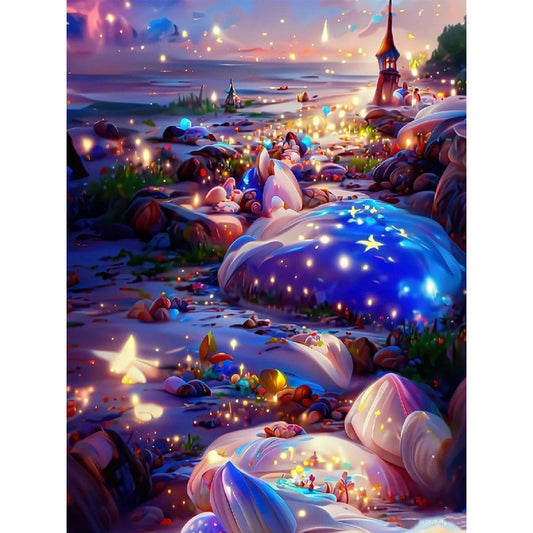 Dream Trail - Full Round Drill Diamond Painting 30*40CM