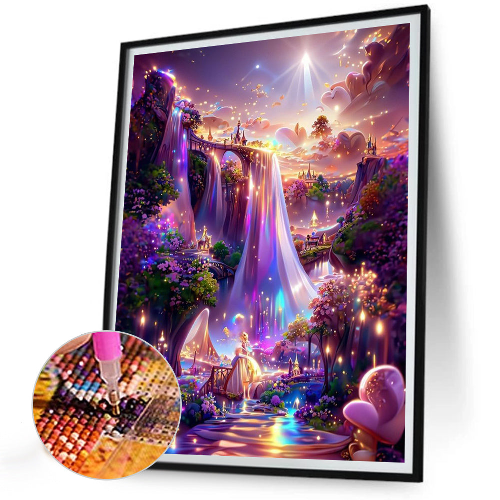 Dream Trail - Full Round Drill Diamond Painting 30*40CM