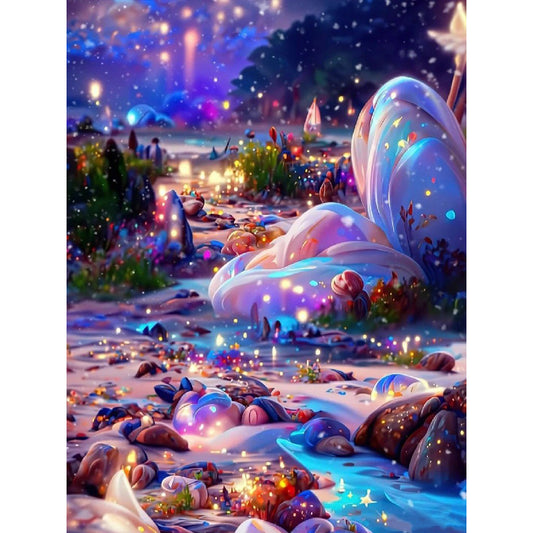 Dream Trail - Full Round Drill Diamond Painting 30*40CM