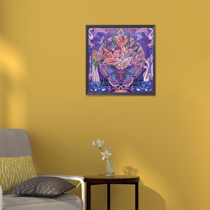 Wild Swan - Special Shaped Drill Diamond Painting 30*30CM