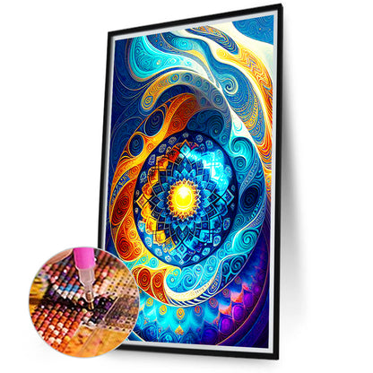 Mandala - Full Round Drill Diamond Painting 40*70CM