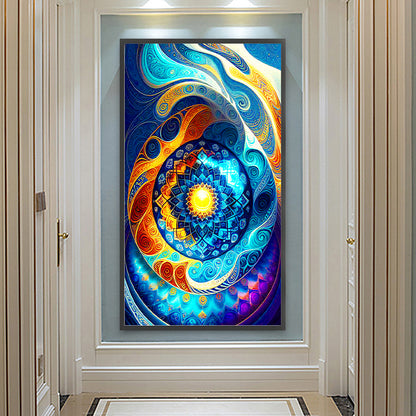 Mandala - Full Round Drill Diamond Painting 40*70CM