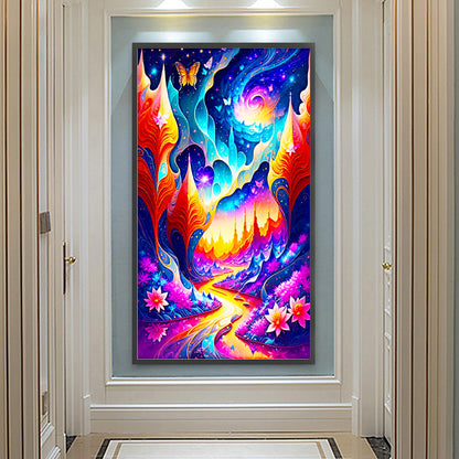 Different World - Full Round Drill Diamond Painting 40*70CM