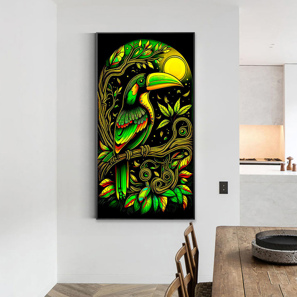 Toucan - Full Round Drill Diamond Painting 40*70CM