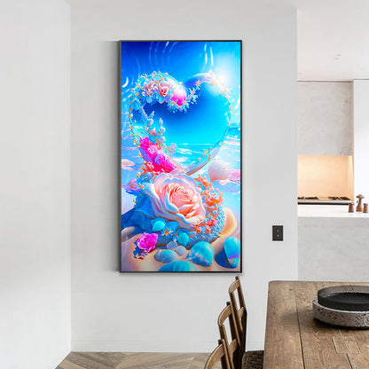 Seaside Love - Full Round Drill Diamond Painting 40*70CM