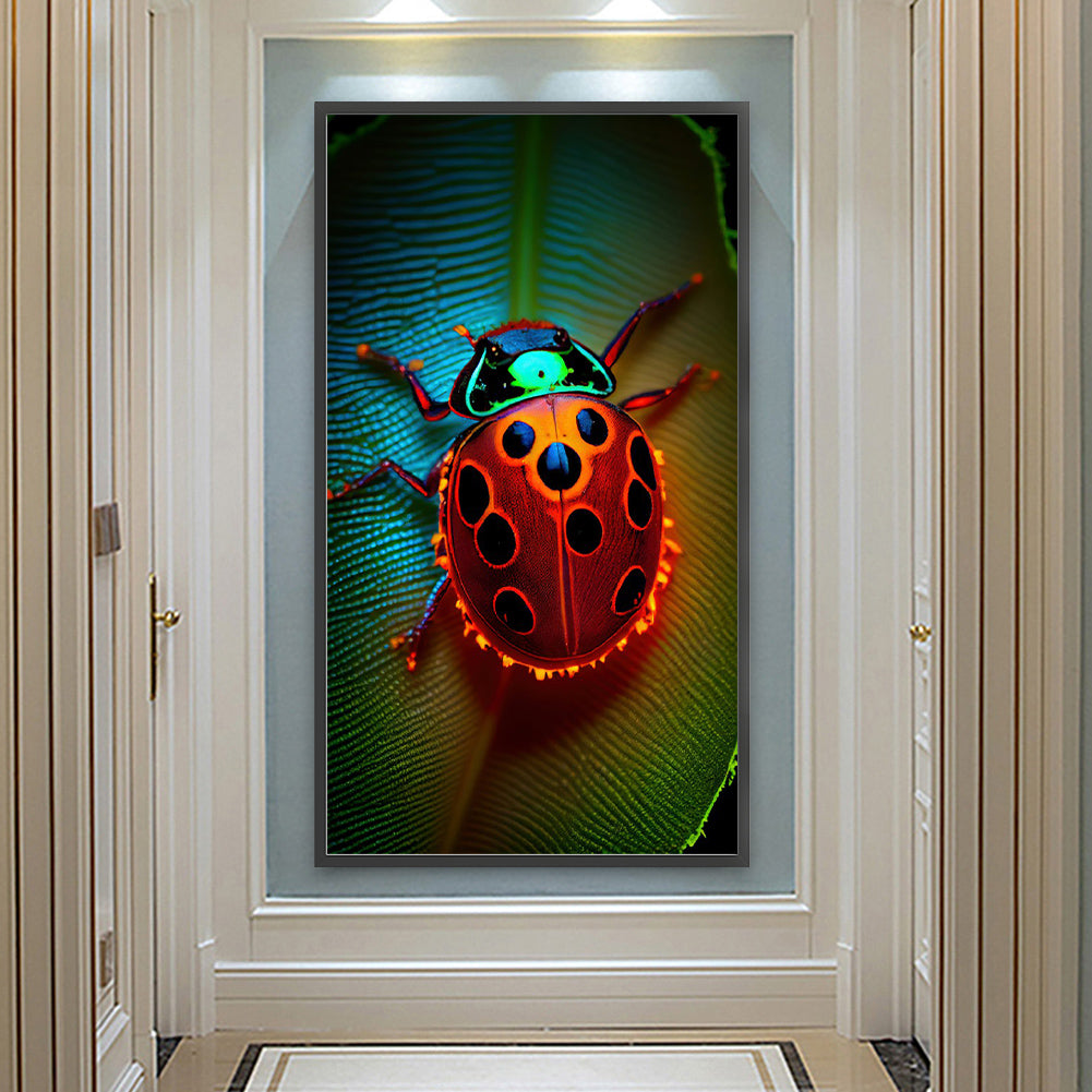 Fluorescent Insects - Full Round Drill Diamond Painting 40*70CM