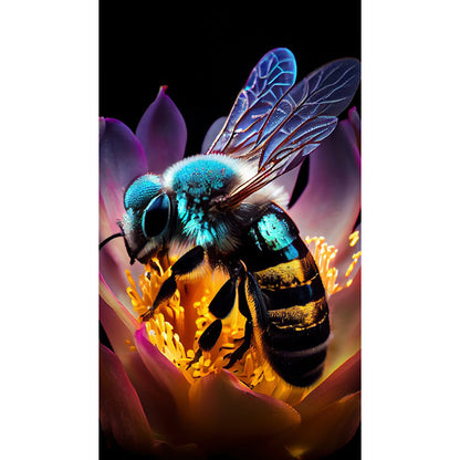 Fluorescent Insects - Full Round Drill Diamond Painting 40*70CM