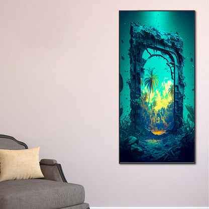 Gate To Another World - Full Round Drill Diamond Painting 40*80CM