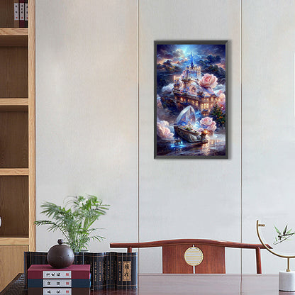 Dream Ship - Full Round Drill Diamond Painting 30*50CM