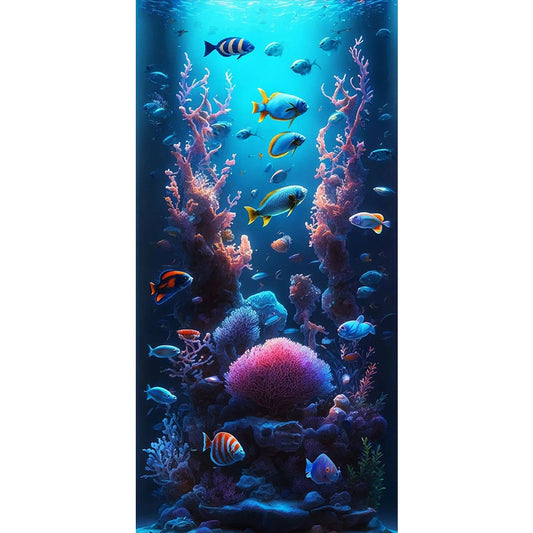 The Underwater World - Full Round Drill Diamond Painting 40*80CM