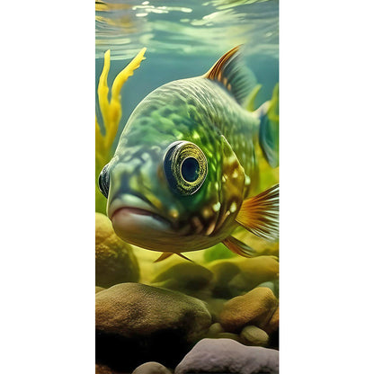 Walleye - Full Round Drill Diamond Painting 40*80CM