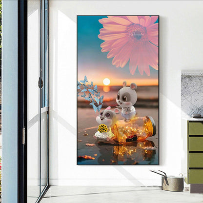 The Flowers - Full Round Drill Diamond Painting 40*70CM