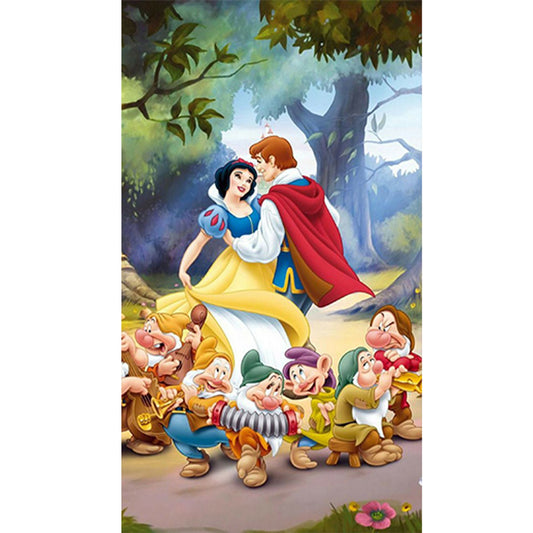 Snow White - Full Round Drill Diamond Painting 40*70CM