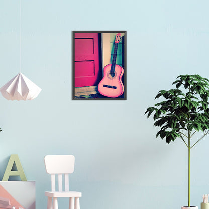 Guitar - Full Round Drill Diamond Painting 30*40CM