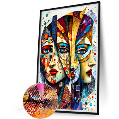 Misplaced Paintings - Full Round Drill Diamond Painting 40*60CM