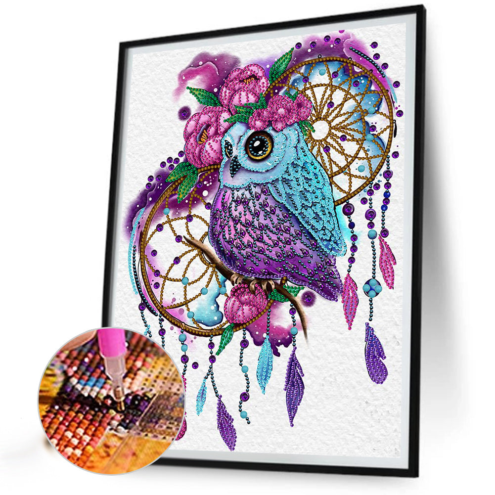 Dreamcatcher - Special Shaped Drill Diamond Painting 30*40CM