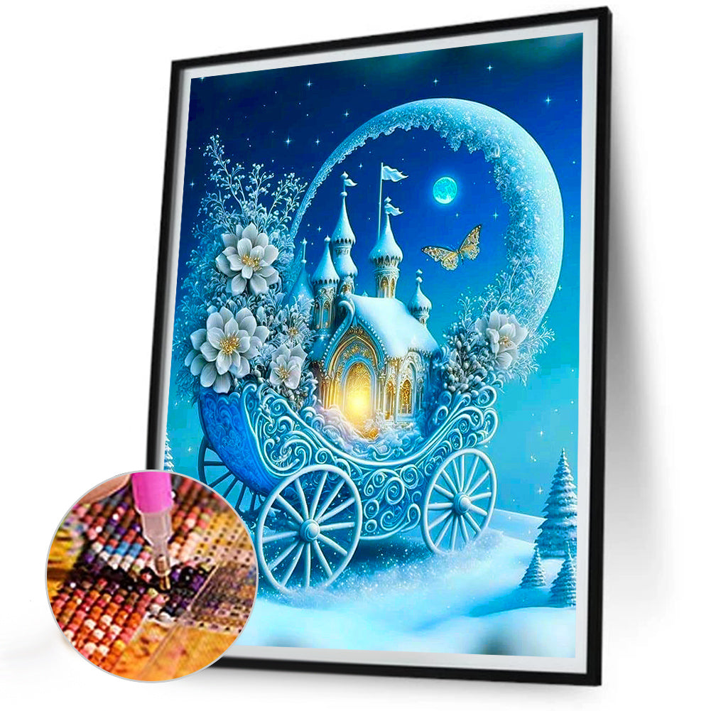 Sled - Full Round Drill Diamond Painting 30*40CM