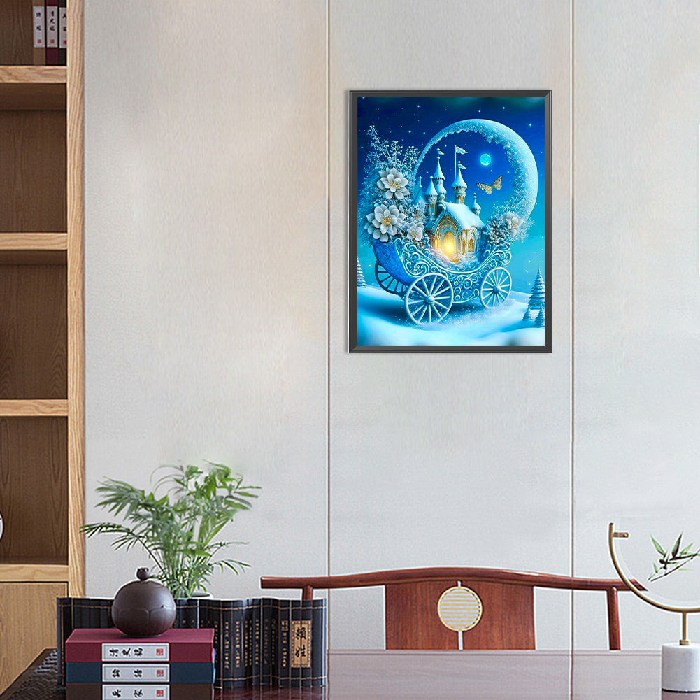 Sled - Full Round Drill Diamond Painting 30*40CM
