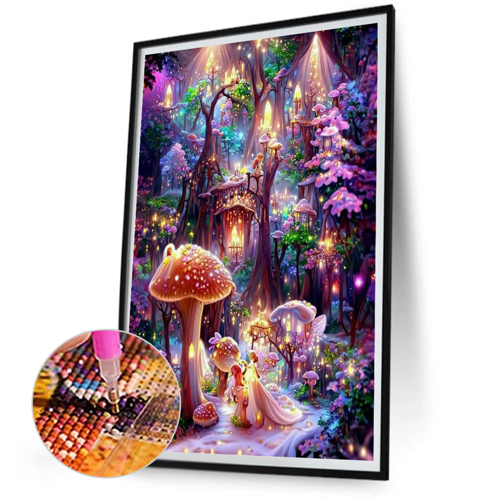 Colorful Flowers - Full Round Drill Diamond Painting 20*30CM