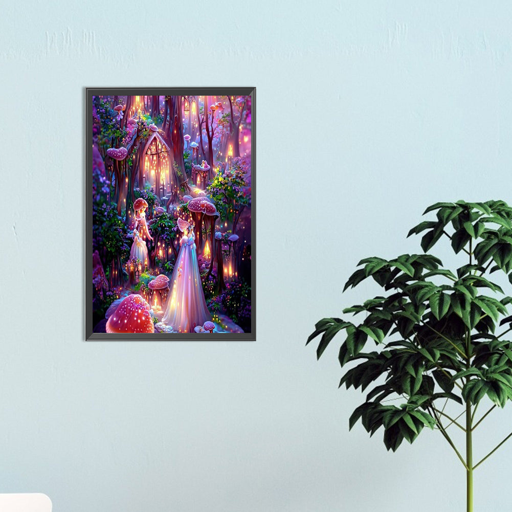 Colorful Flowers - Full Round Drill Diamond Painting 20*30CM
