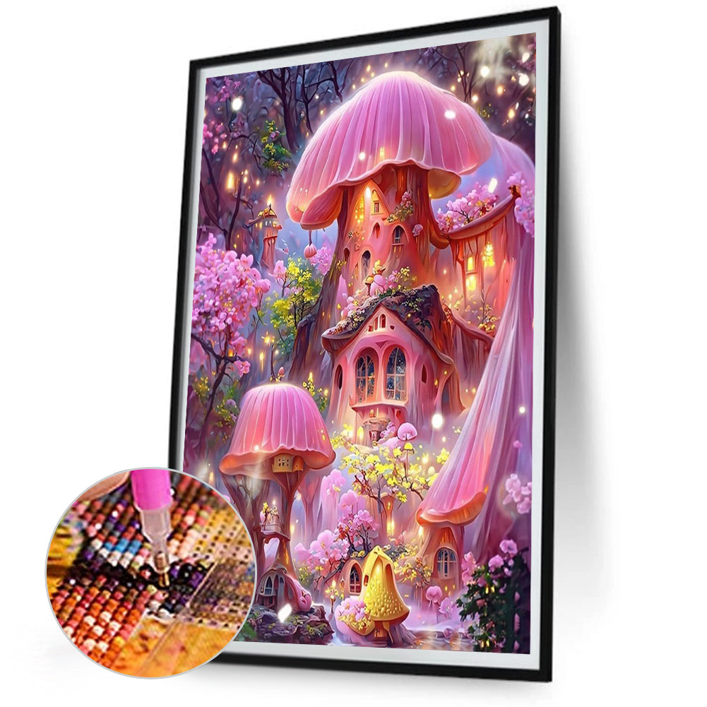 Colorful Flowers - Full Round Drill Diamond Painting 20*30CM