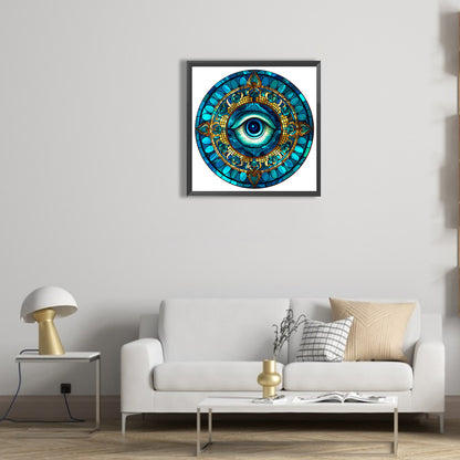 Eyeball Mandala - Full Round Drill Diamond Painting 30*30CM