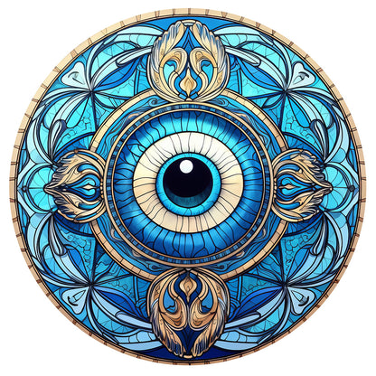 Eyeball Mandala - Full Round Drill Diamond Painting 30*30CM