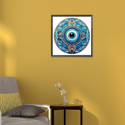 Eyeball Mandala - Full Round Drill Diamond Painting 30*30CM