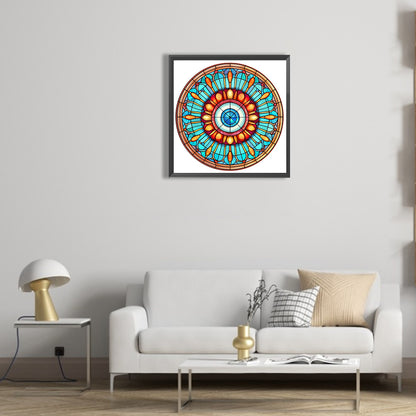 Eyeball Mandala - Full Round Drill Diamond Painting 30*30CM