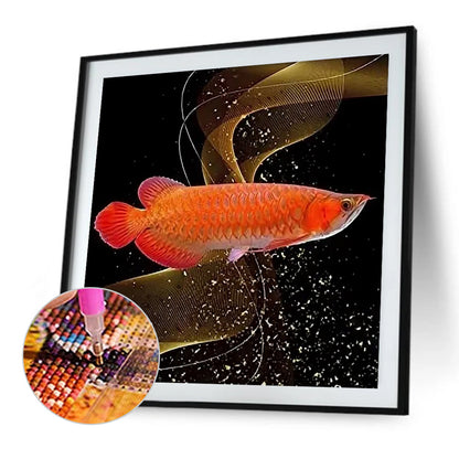 Goldfish - Full Round Drill Diamond Painting 40*40CM