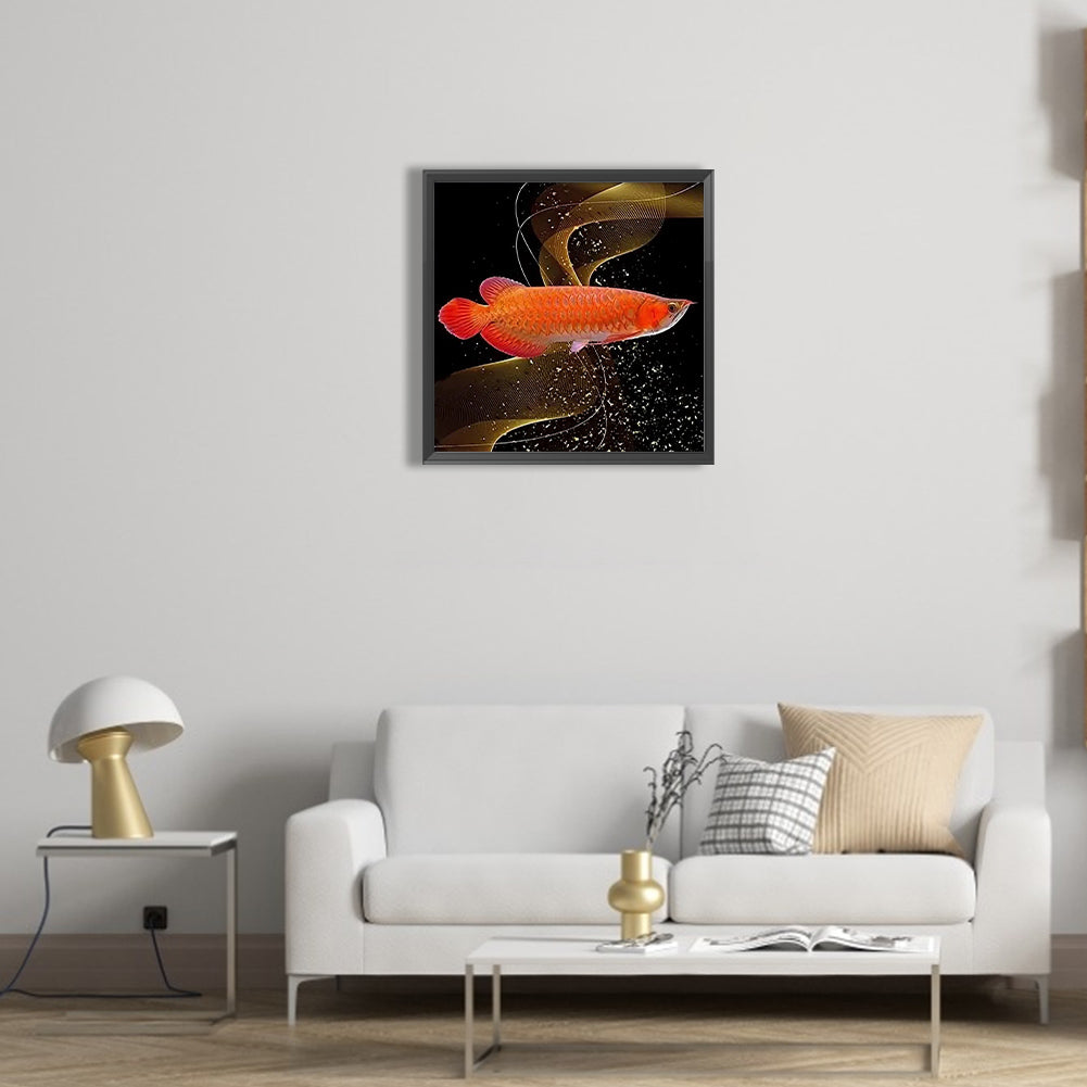 Goldfish - Full Round Drill Diamond Painting 40*40CM