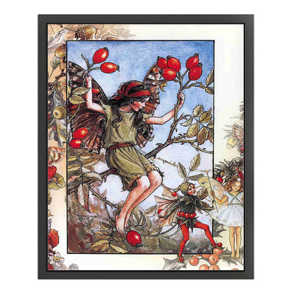 Flower Fairy - 11CT Stamped Cross Stitch 50*60CM