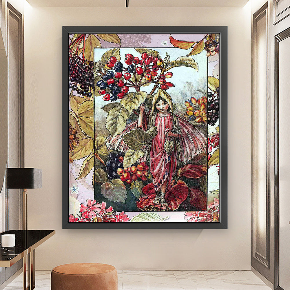 Tree Fairy - 11CT Stamped Cross Stitch 50*60CM