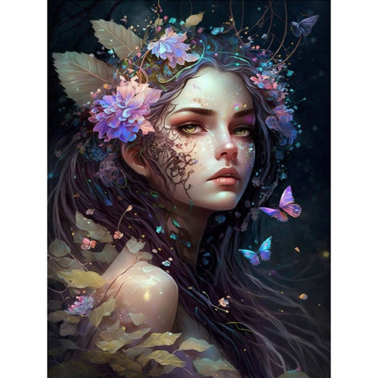 Forest Elves - Full Round Drill Diamond Painting 30*40CM