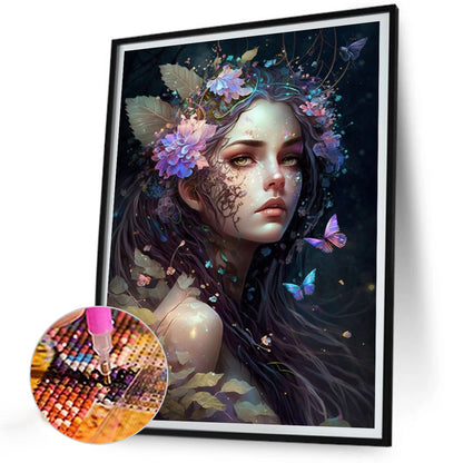Forest Elves - Full Round Drill Diamond Painting 30*40CM