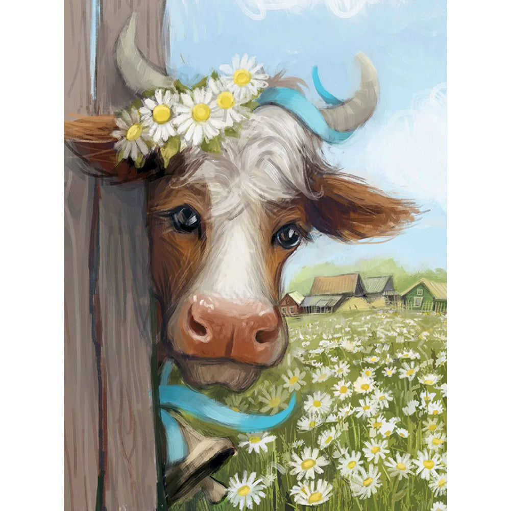 Ox - Full Round Drill Diamond Painting 30*40CM