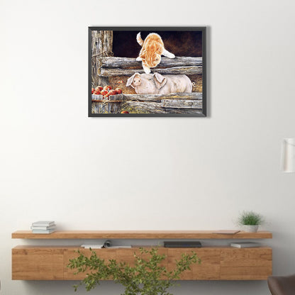 Captive Shed - Full Round Drill Diamond Painting 40*30CM