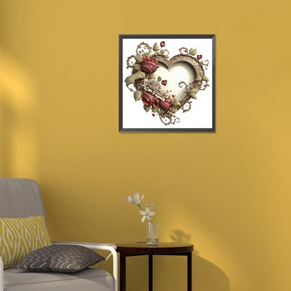 Love Rose Herb - Full Round Drill Diamond Painting 30*30CM