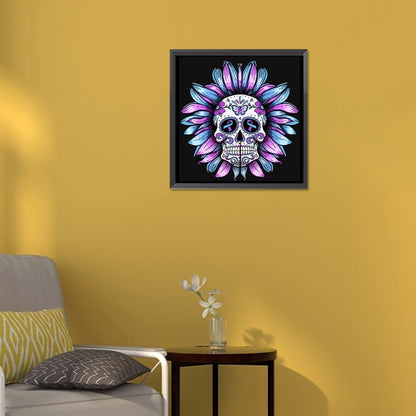 Skeleton - Full Round Drill Diamond Painting 30*30CM