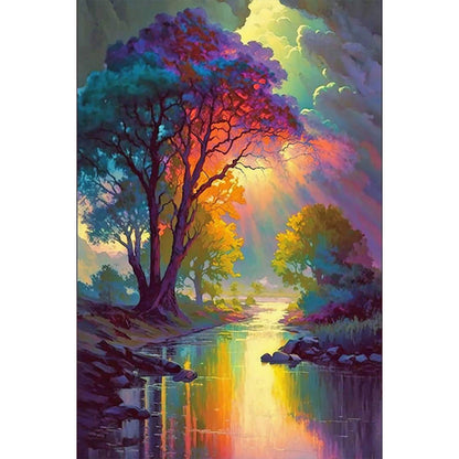 Quiet Night - Full Round Drill Diamond Painting 40*60CM
